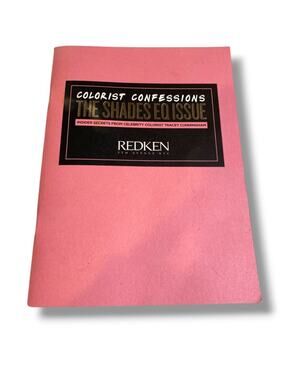 Redken Colorist Confessions The Shades EQ Issue Tracey Cunningham Booklet